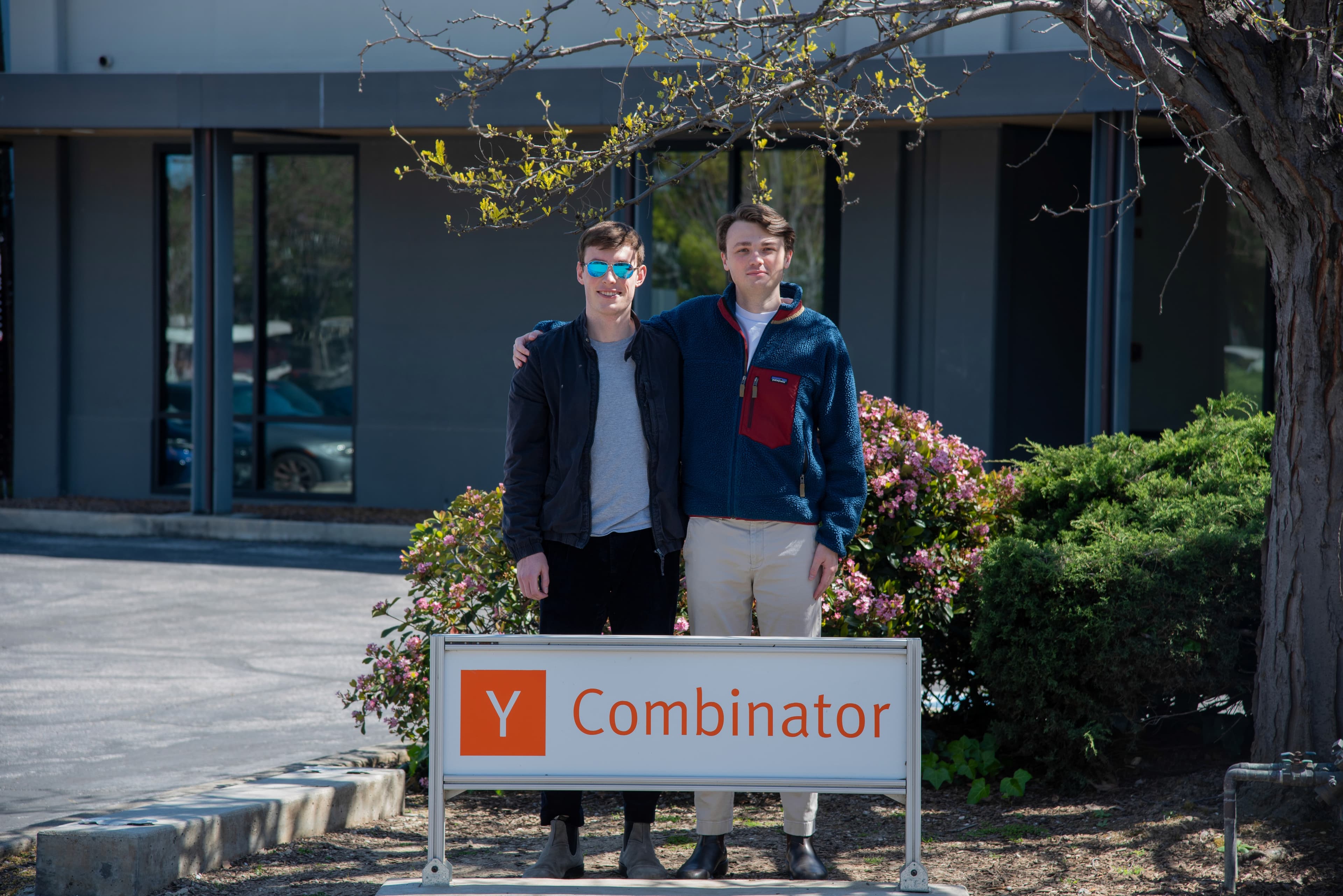 Aqua Voice co-founders Jack McIntire and Finn Brown.