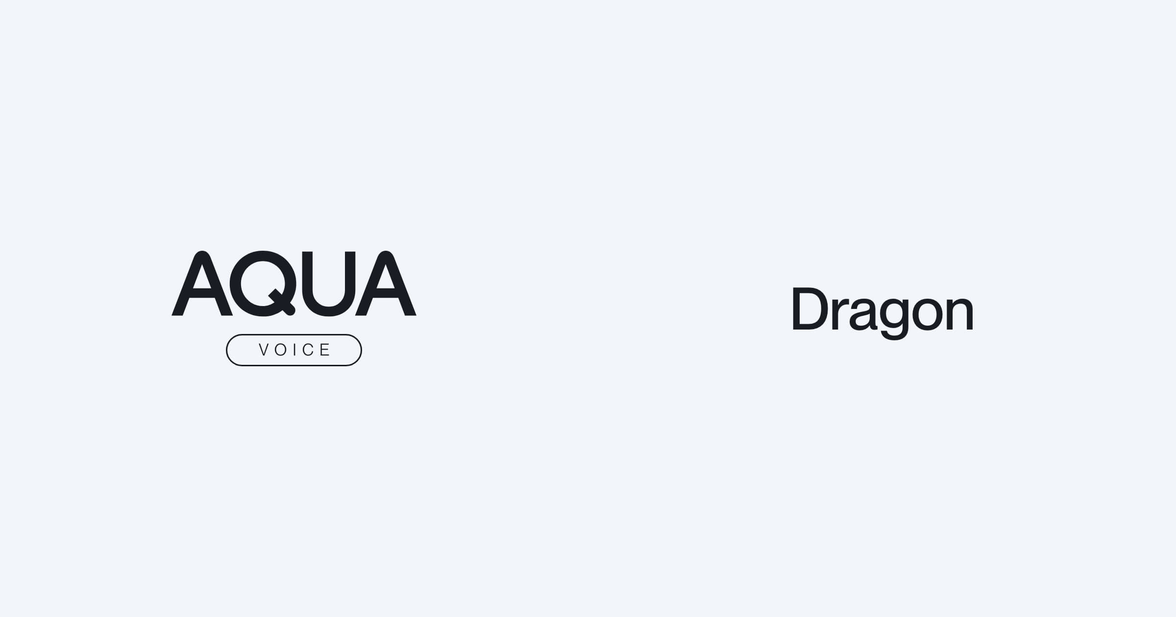 Aqua Voice and Dragon comparison preview